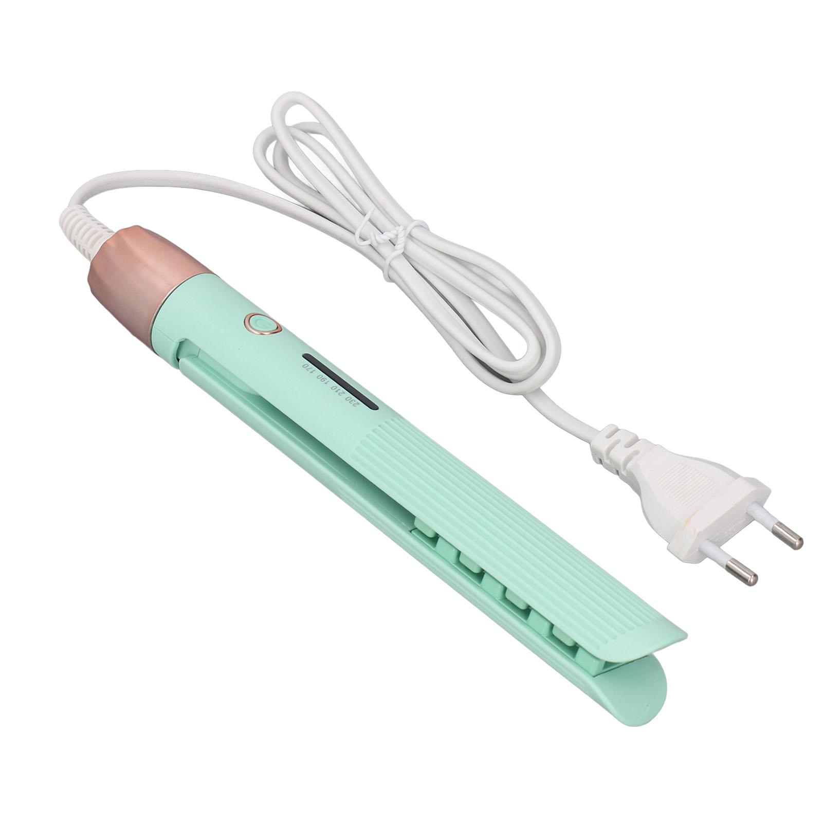 

Керамический утюжок для объема волос, вилка европейского стандарта, 220 В, термостатический керамический утюжок для текстурирования волос для дома S Green