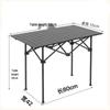 ZISIZ Outdoor Folding Camping Table for Carts