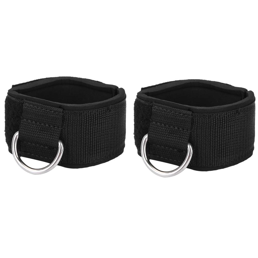 1 Pair Fitness Ankle Straps d ring Ankle Cuffs for Gym Training