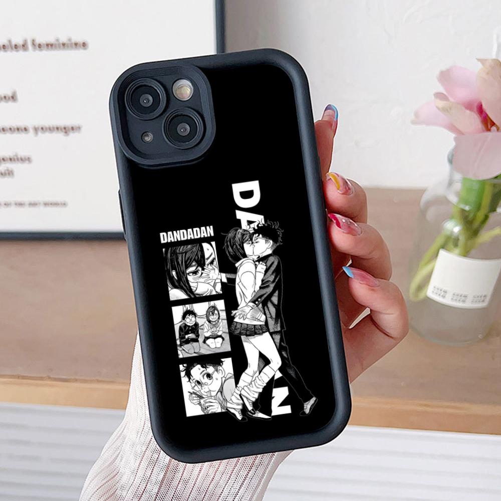 

Anime Dandadan Thicken TPU Mobile Phone Case for iPhone 17 16 15 14 13 12 11 Air Pro Max Plus Colorful Cover iPhone 14 Plus