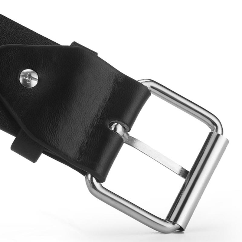 Christmas Gift Waist Belt with Pin Hole Decor Vintage Pu Wide Adjustable Women Waist Seal Cowgirl Belt for Coat