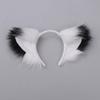Flexible Faux Fur Cat Ears Fluffy Realistic Texture Animal Headband  Festival Gifting
