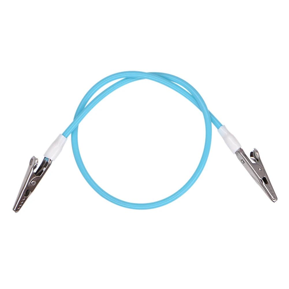 Flexible Disposable Dental Bib Clips Multicolor Napkin Holder Clamp Holders Dental Bibs or Napkins синий