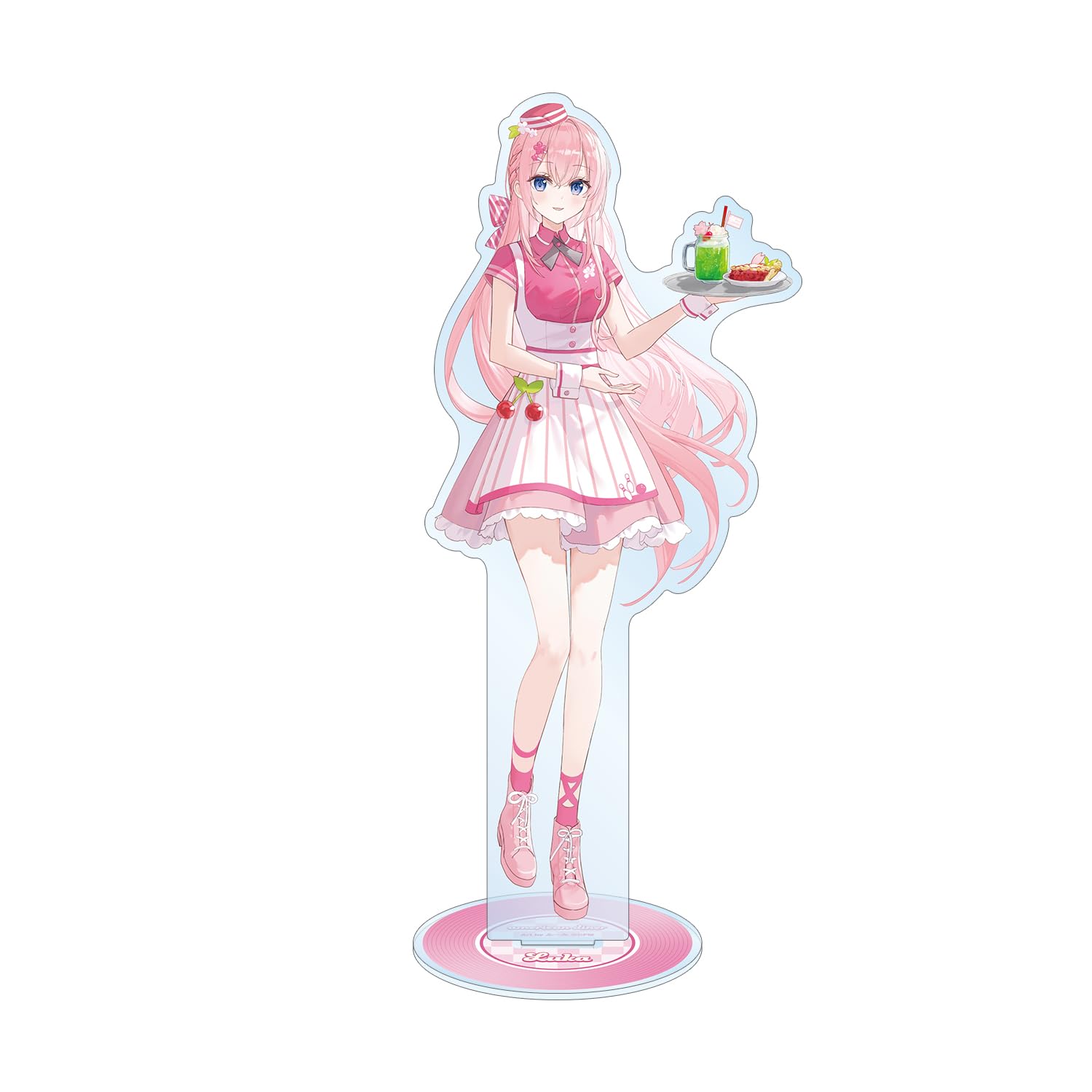 

Sakura Miku Original Illustration Megurine Luka American Diner Art by Fuumi Big Acrylic Stand ver.