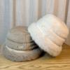 Plush Ear Protection  Warm Autumn and Winter Large Head Circumference Small Face Winter Outdoor Windproof and Cold Resistant Baotou Hat for Women