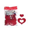 100pcs Wedding Birthday Party Decoration Decoration Balloon Rain Silk Sequin Pendant Wedding Supplies Wedding Room Decoration