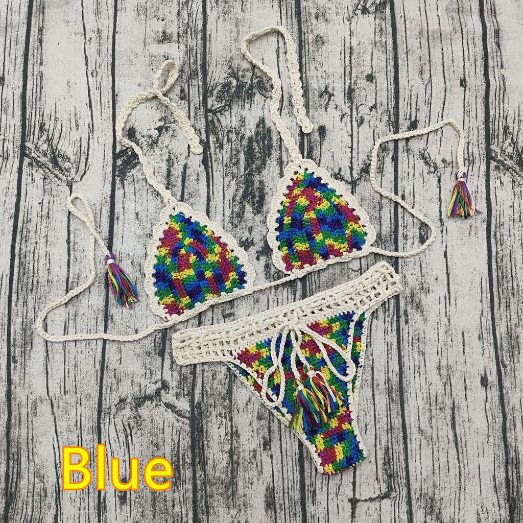 Handmade Crochet Bikini Set: Sexy Hot Style Swimsuit
