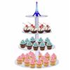Présentoir à gâteaux transparent en acrylique à 6 niveaux pour mariage, anniversaire, fête