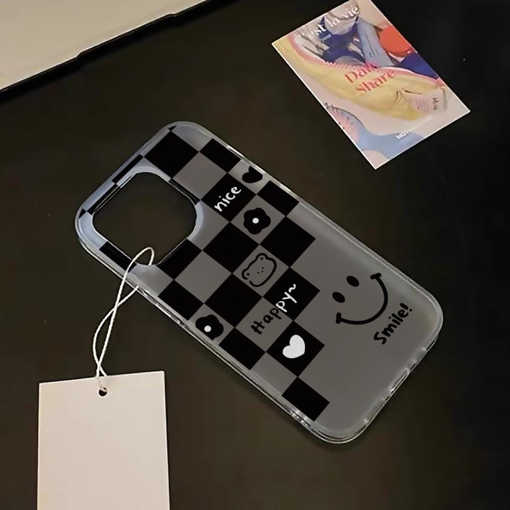 Etui na telefony komórkowe iPhone 11 13 15 Pro Max 12 14 Pro Max Etui iPhone 16 15 Plus 13 Pro 12 Mroźna tekstura Malowane kwiaty z kreskówek