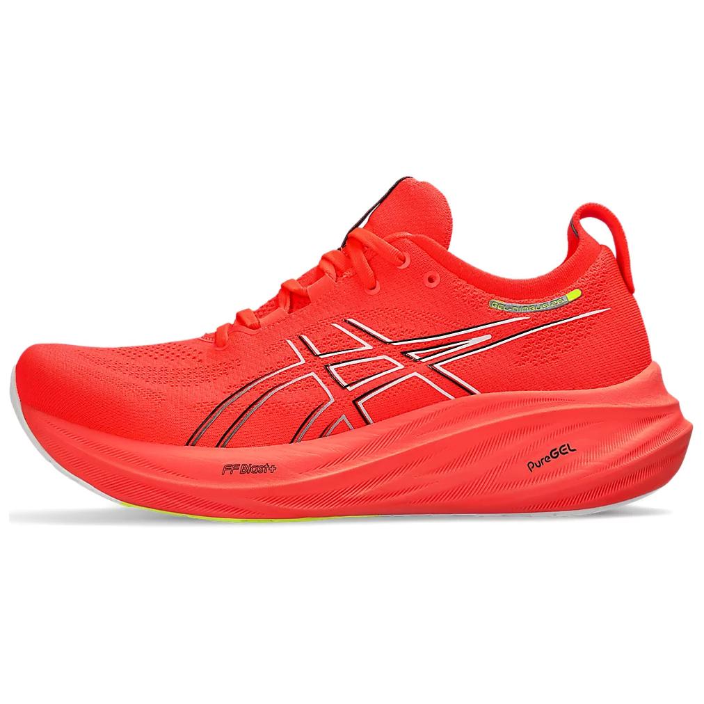 Asics Gel Nimbus 26 Sunrise Red Pánské Tenisky Černé 1011B794-600