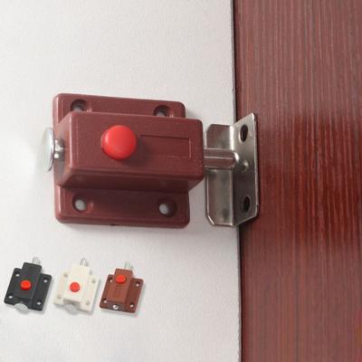 10PCS Furniture Automatic Cupboard Latch Lock Door Bolts Solid Door Latch Cabinet Door Suction
