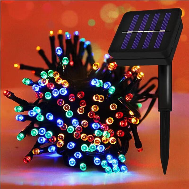 Linpan Solar LED Garden String Lights, 500 LEDs