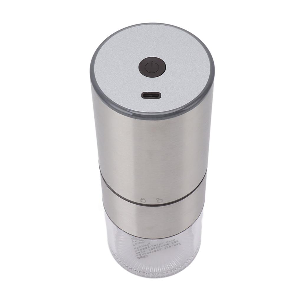 Electric Coffee Grinder Fine Coarse Automatic USB Charging Portable Cordless Bean Grinder 110ml