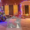 Outdoor Nativity Scene With Lights, Christmas Holy Family Yard Decoration, Christmas Outdoor Christmas Set, Easter Decoration Lights Up