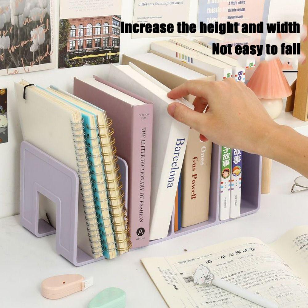 Porta libri da scrivania Morandi Materiale acrilico Classificatore per documenti da scrivania Forniture per ufficio