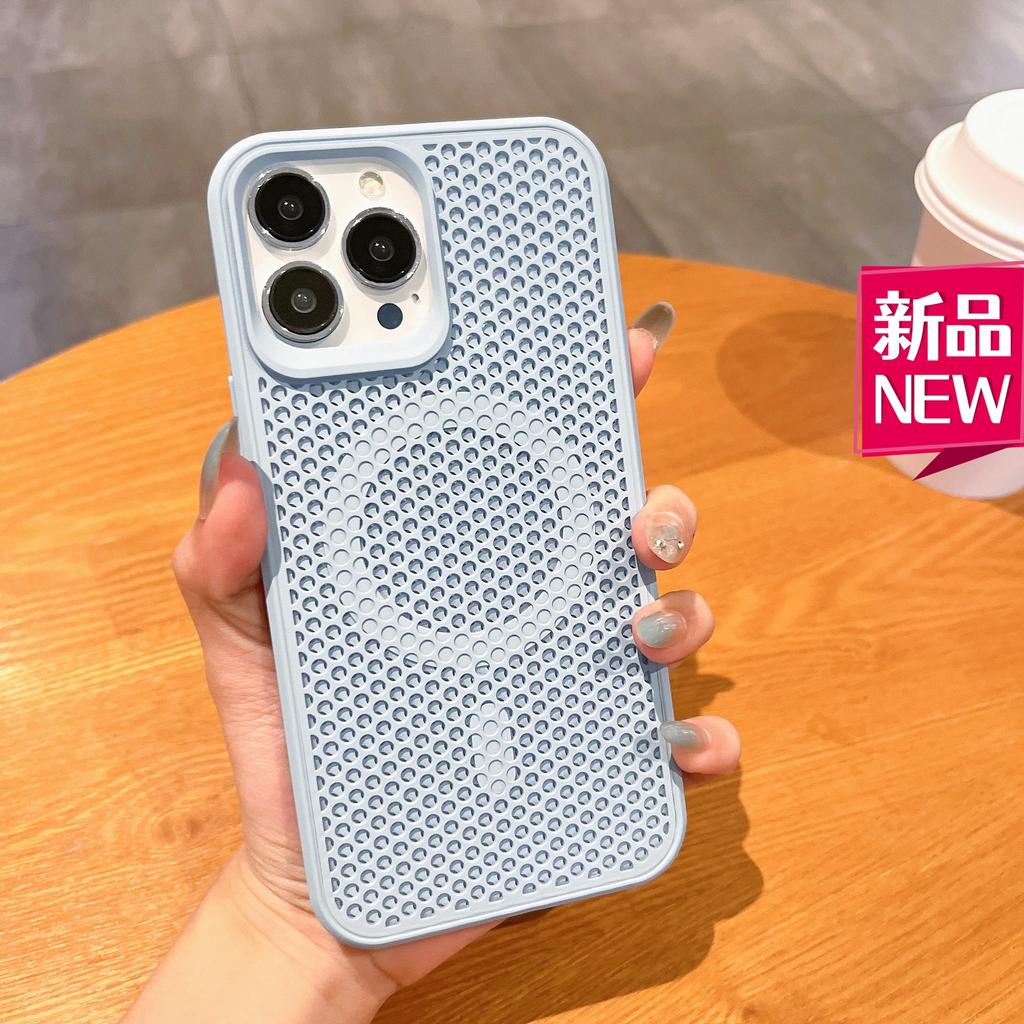 2-In-1 heat dissipation magnetic mobile phone case is suitable for Apple 16PROMAX trend 15 skin feeling 13/14 protective cover 11