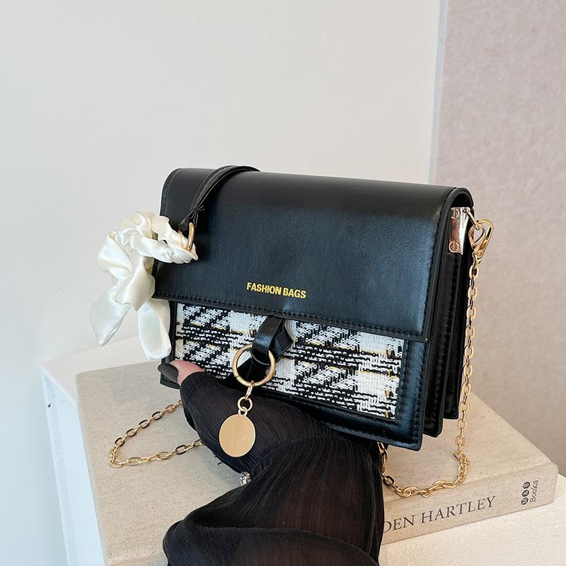 Small bag women's summer 2025 new trendy fashion chain underarm small square bag versatile shoulder messenger bag