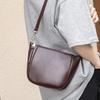 Genuine Leather Women's Small Handbag 2025: Autumn/Winter Coin Purse Versatile Fashion Shoulder Crossbody Bag