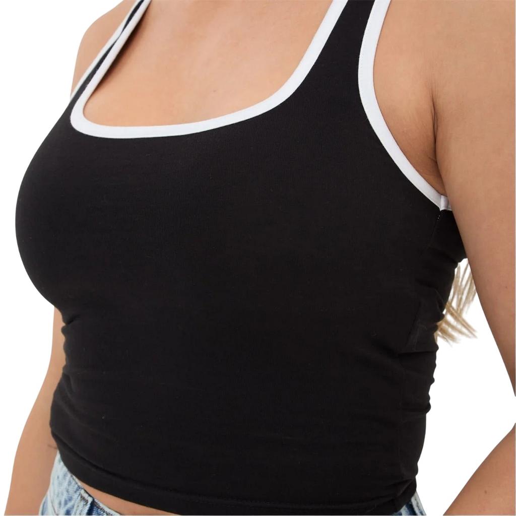 I Saw It First Womens/Ladies Square Neck Vest Top