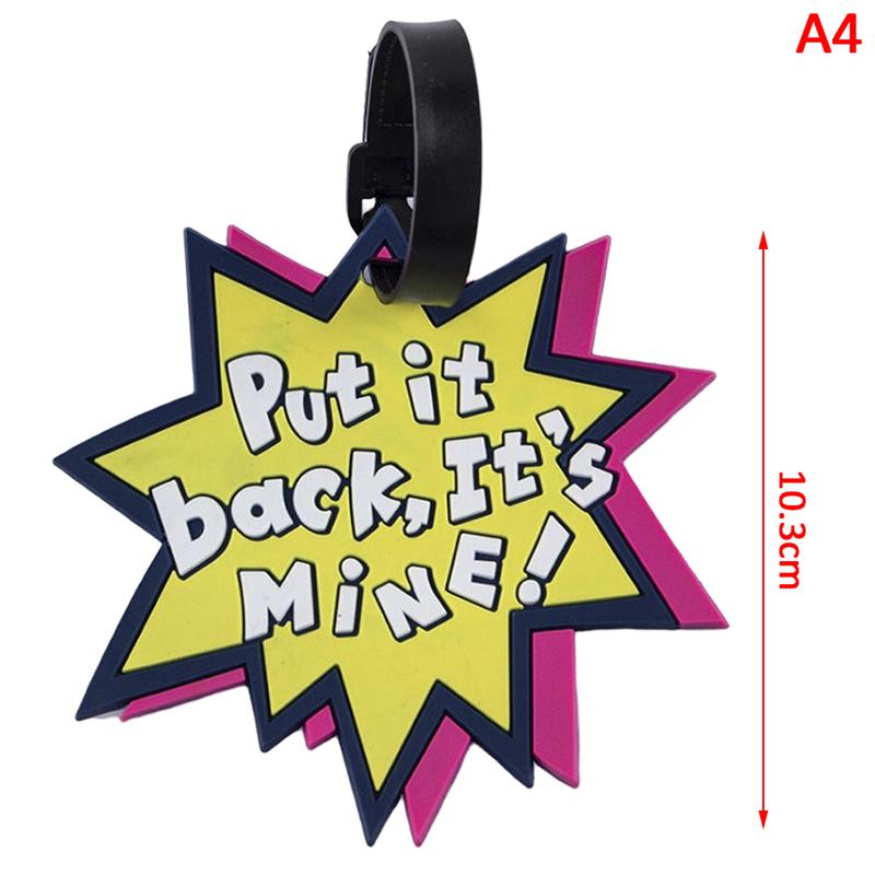 1 Adet Seyahat Aksesuarları Bagaj Seyahat Etiketi Silika Jel Bavul Etiketleri İsim Kimlik Adres Etiketleri Bagaj Biniş Etiketi Taşınabilir Etiket