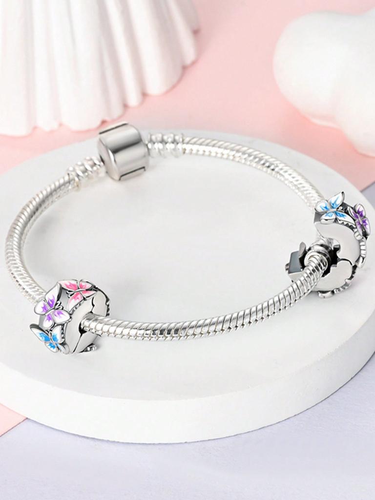 Charms Plata Little Bear Squirrel Lucky Cat Beads Charm Copper Plated Fit Charms Original Bracelet For Jewelry Making Diy Charm