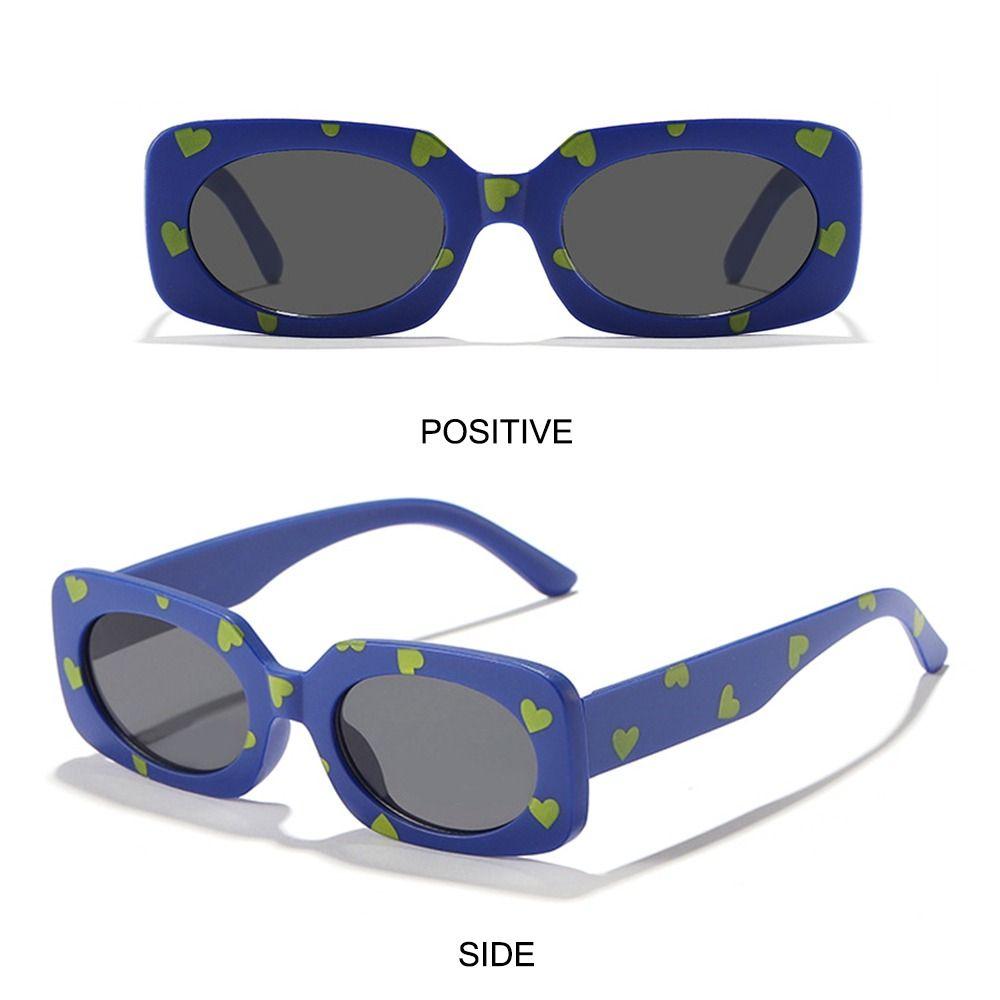 2-8 Years Kids Rectangular Sun Glasses Sun Protection Girls Boys Shades