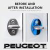hijk1 Zinc Alloy Car Door Lock Buckle Cover Protective Covers For VW GTI Polo Golf Passat B8 CC ID.3 Arteon Tiguan Jetta T-ROC Touareg