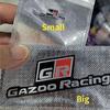 Lqzh5 For GR GAZOO Sport Corolla Racing Yaris Rav4 CHR Auris Camry Highlander Car Steeing Wheel Decoration Sticker Side Badge