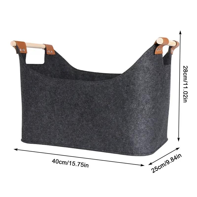 

Lightweight Storage Basket Toy and Miscellaneous Sorting Bag Home Storage Basket Outdoor Widening and Raising Fabric Storage Bag