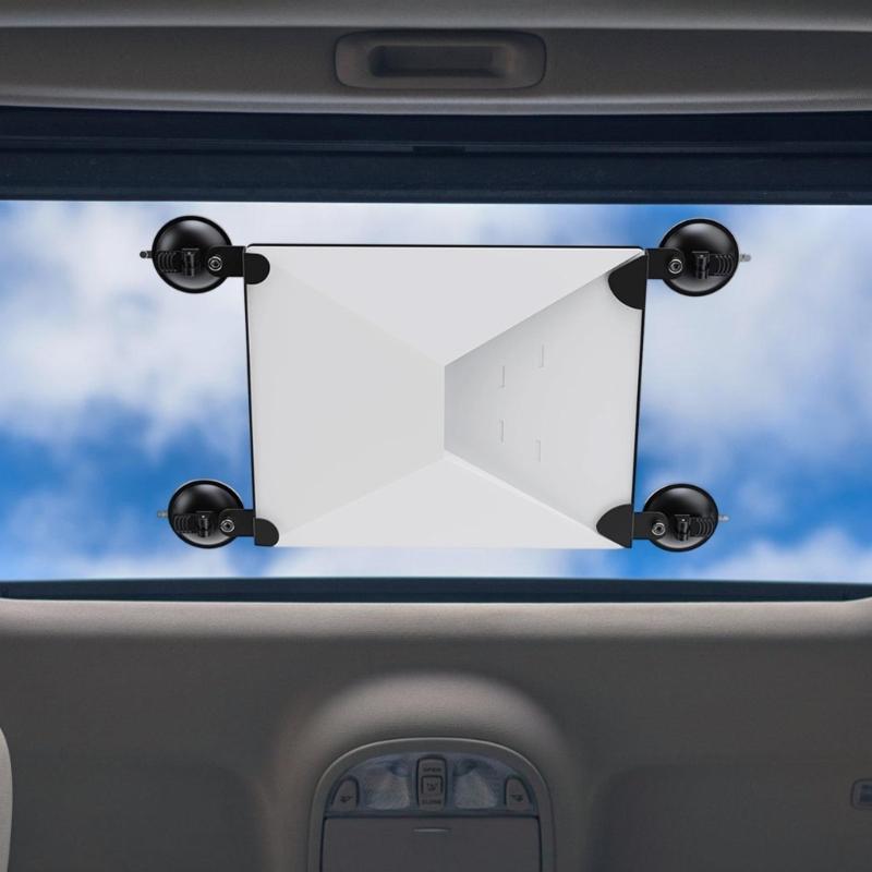 Multifunctional Suction Platform Bracket Suitable for Mini Satellite Dish Drivers Traveler Requiring Mobile Connectivity