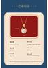 Tichia Real S925 Sterling Silver Hetian Jade Lucky Bag Necklace - Elegant Women's Clavicle Chain