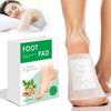 Detoxifying Foot Patches, Ginger and Bamboo Charcoal Patches, Improves Sleep and Reduces Fatigue, 10 Patches
