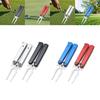 Golf Divot Repair Tool,Lightweight,Sturdy,Metal Portable Gift Fork Golf Divot Tool,Foldable Golf Equipment