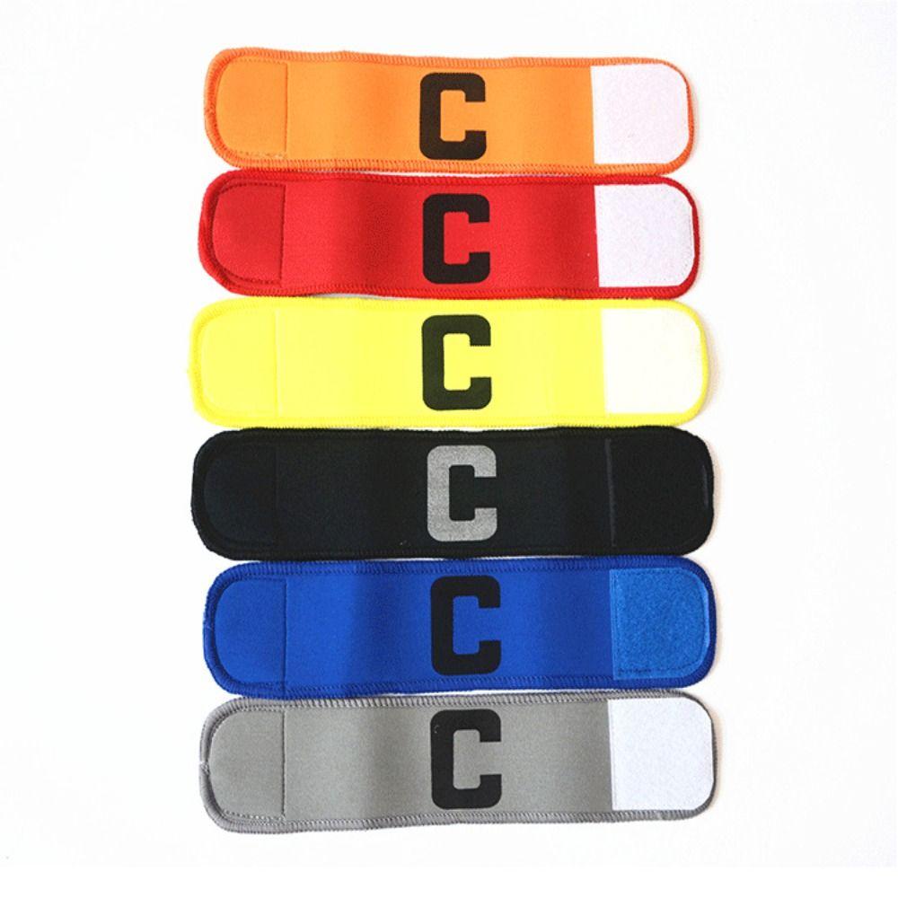 Non-slip Soccer Armbands Adjustable Sports Arm Band Football Training Squad Armbands Soccer Gift