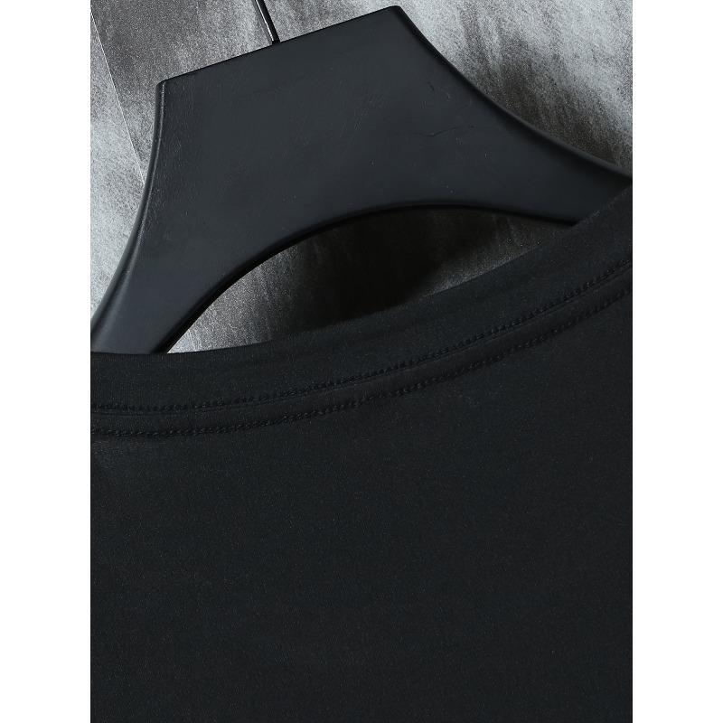 European sizes Men's & Teen ' Oversized Short-Sleeve T-Shirt - Casual Summer Round Neck Top