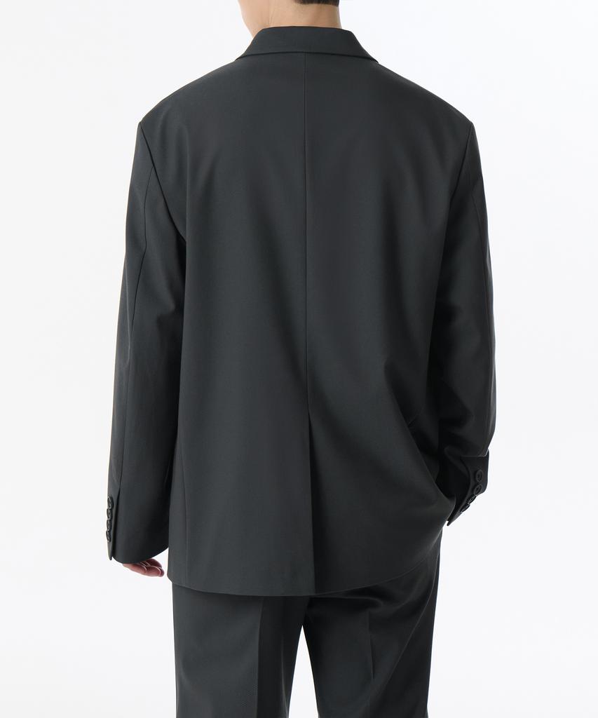 Musinsa Standard Whipcord Relaxed Blazer [Grey]