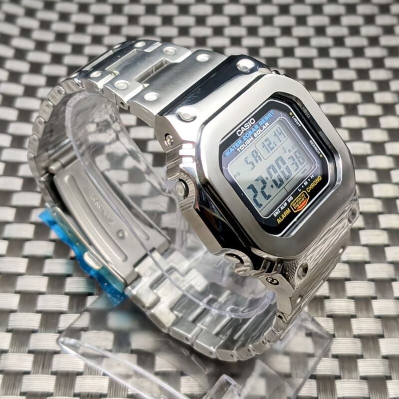 [USED] G-SHOCK 5610 Series Silver Stainless Steel Bezel for GW-M5610 Customization Japan Import