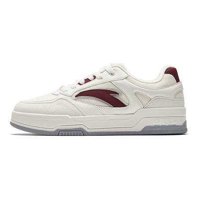 Cyber Minimalist Versatile Shock Absorbing Wear Resistant Low Top Sneakers Men Sneakers White Red 912538012-6