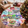 Dandy's World Pattern Round Rug, Indoor/Outdoor Mat, for Picnic, Gameroom, Bedroom, Office, Living Room, Home Decor Carpet, Birthday Gift