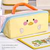 Cosmetics Storage Korean Pencil Bag Large Capacity Stationery Storage Bag  Office Supplies