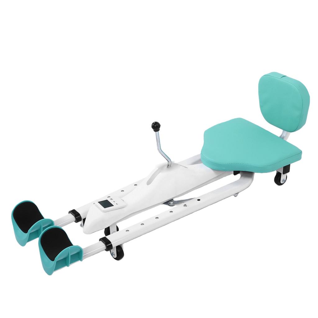Split Machine Leg Stretcher Machine 180 degrees Expansion 330 Lbs Stretching Machine with PU Seat Back Rest Timer for Flexibility