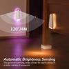 ABS material sensor-activated floor edge light (7 colors), snap-on installation. Nighttime sensor lighting, suitable for stairs/bathrooms/bedrooms.