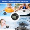 Ice Bath Thermometers Floating with Timer IPX6 Waterproof Cold Plunge Digital Bath Pool Thermometer