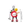 Fluffy Table Tennis Doll Pendant PP Cotton Sports Plush Keychain  Birthday Xmas Gift