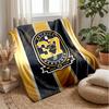 Boston Bruins Flanell Fleece Decke Gemütlich Warm Überwurfdecke für Sofa Bett Reise Ganzjahresgebrauch