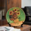10 Inch Van Gogh Painting Porcelain Decorative Wall Plate Ceramic Creative Art Disc European Decoration Plates