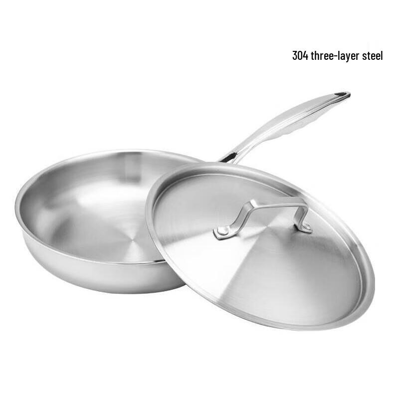 Yoshida Sho 304 Composite Steel Frying Pan