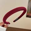 Hochwertiges rotes Neujahrs-Haarband für Damen, Retro-Haarspange, Weihnachts-Haarband Haarschmuck