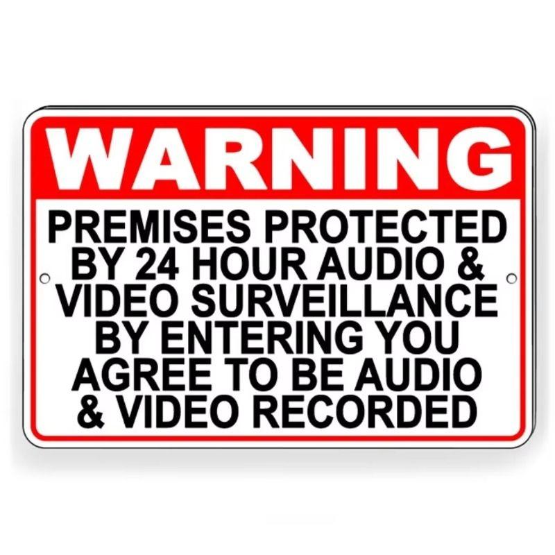 Decorative Metal Wall Art Sign 20x30cm