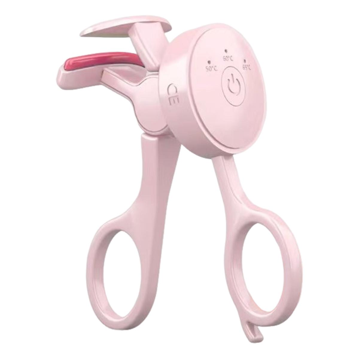 

Электрические щипцы для завивки ресниц с подогревом, 3 температурных режима, тип C, перезаряжаемые, портативные, быстро нагревающиеся, женские инструменты для завивки ресниц розовый